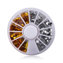 Holographic Silver Gold Nail Art Decoration