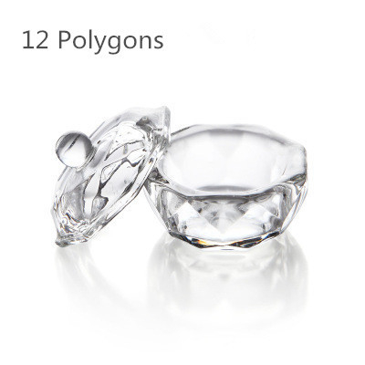 Glass Nail Dappen Dish