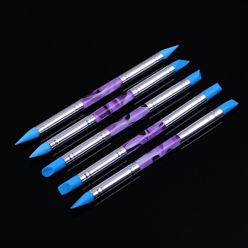 double-use nail Silicone Pen