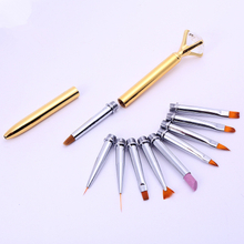 1Pcs With Replace Head Gel Polish Brush