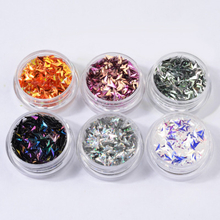 Nail 3D Arrow Sequins Laser Colorful Decoration