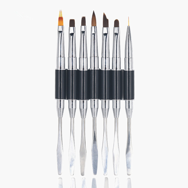 High Quality Dual Head Nails Gel Polish Drawing Brush