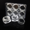 3*2 Grid Square Nail Rhinestone Beads Storage Box