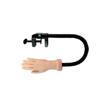 Nail Trainer Practice Right Hand With Flexible Holder Stand
