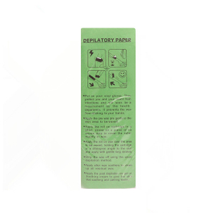 100Sheets/Bag Depilatory Paper Hair Removal Depilatory Wax Strip Paper 