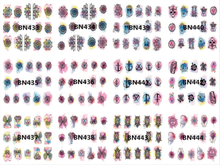 BN433-444 Water Nail Sticker