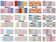 BN517-528 Water Nail Sticker