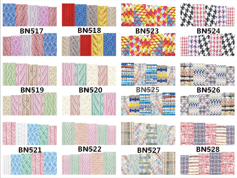 BN517-528 Water Nail Sticker