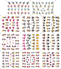 K080-090 3D Cartoon Simulation Nail Art Sticker