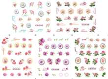 Water Nail Sticker Nail Decal 