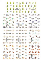 Water Nail Sticker Nail Decal 