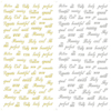 F208 DIY Design 3D Self Adhesive Words Nail Art Sticker