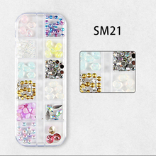 Nail Art Mixed Rhinestone