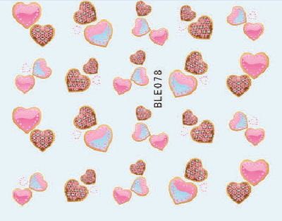 Flower Nail Water Sticker(small)