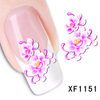 XF1151-1156 Flower Water Nail Sticker