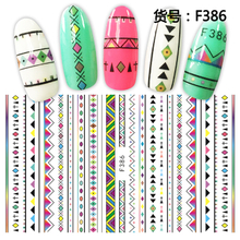F386 DIY Design 3D Self Adhesive Pattern Nail Art Sticker