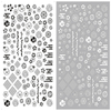 F372 DIY Design 3D Self Adhesive Flower Nail Art Sticker