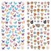 LY067-068 Thin 3D Butterfly And Choba Nail Art Sticker