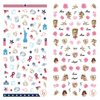 LY063-064 Thin 3D Nail Sticker