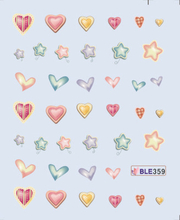 Valentine's Day Water Nail Sticker(small)