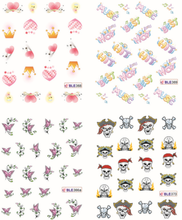 Cartoon Water Nail Sticker(small)