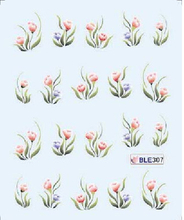 Flower Water Nail Sticker(small)