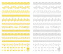 CB-016 3D Lace Nail Art Sticker