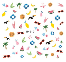 M+202-213 Water Nail Sticker 