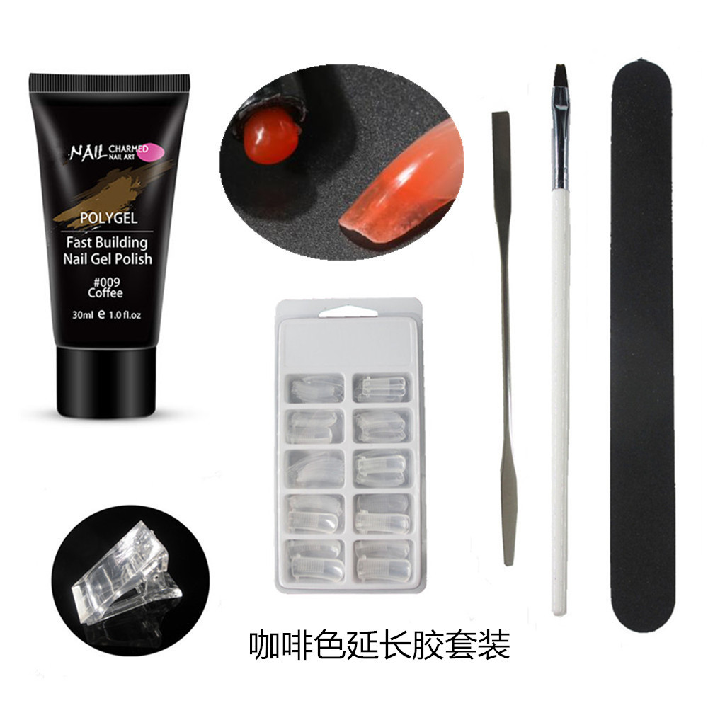 Nail Polish Builder Polygel Set Nail Art Tools