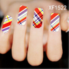 XF1522-1527 Lattice Water Nail Sticker