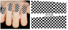 XF1534-1539 Lattice Water Nail Sticker