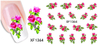 XF1361-1366 Water Nail Sticker