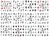 A493-504 Cat Water Nail Sticker