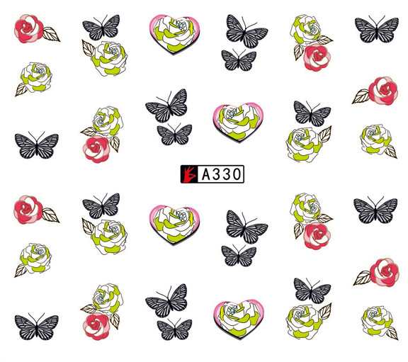 A325-330 Fashion Water Nail Sticker
