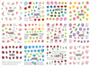 A385-396 Flower Water Nail Sticker