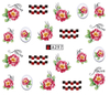 A295-300 Flower Water Nail Sticker