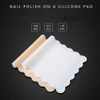 Silicone Table Mat Pad Wave Design Foldable Washable Pillow Hand Rests Holder