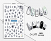 CA-305 3D Flicka Flowers Nail Sticker