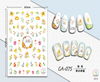 CA-075 3D Autumn Harvest Nail Sticker