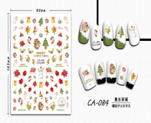 CA-084 3D Retro Christmas Nail Sticker