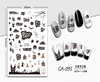 CA-095 3D Halloween Night Nail Sticker