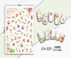 CA-329 3D Christmas Star Wish Nail Sticker