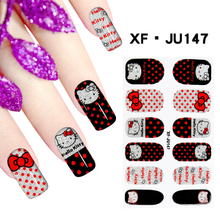 JU147 Full Cover Nail Polish Sticker 