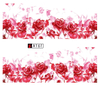 A157-162 Flower Water Nail Sticker