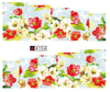 A151-156 Flower Water Nail Sticker