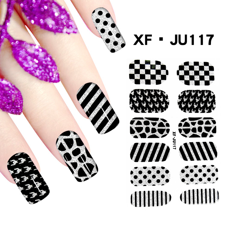 JU117 Nail Polish Sticker 