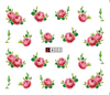 A001-006 Flower Water Nail Sticker