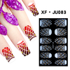 JU083 Full Cover Lace Nail Polish Sticker 