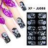 JU069 Full Cover Lace Nail Polish Sticker 
