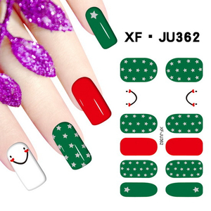 JU362 Full Cover Nail Polish Sticker 